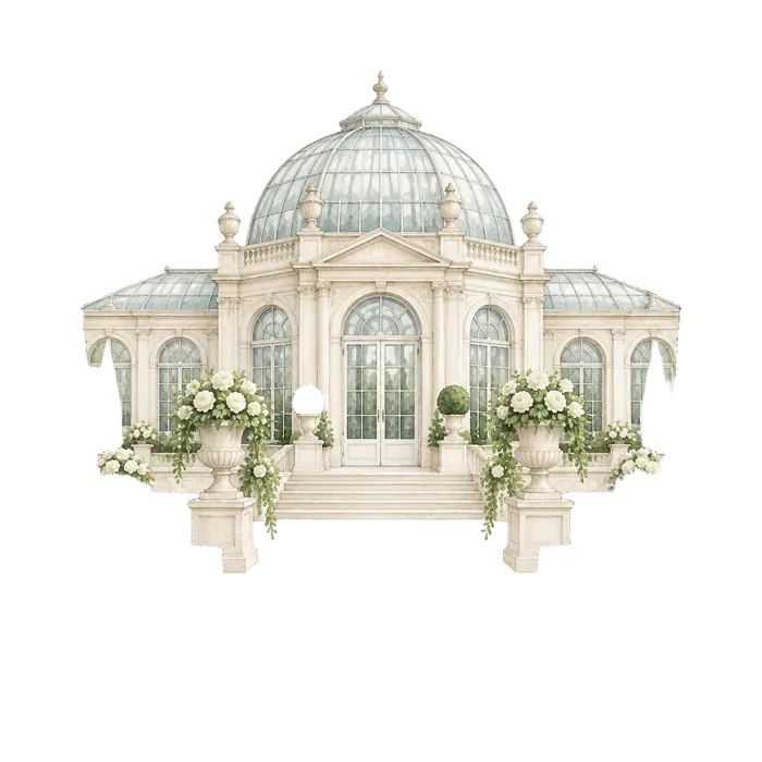 Watercolour celebration venue